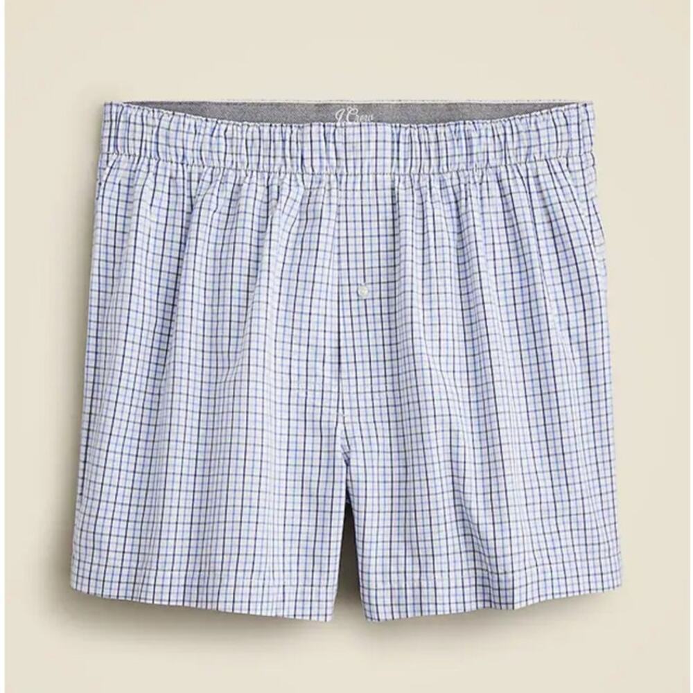 J Crew Patterned Striped 100% Cotton Boxer US Men's S New